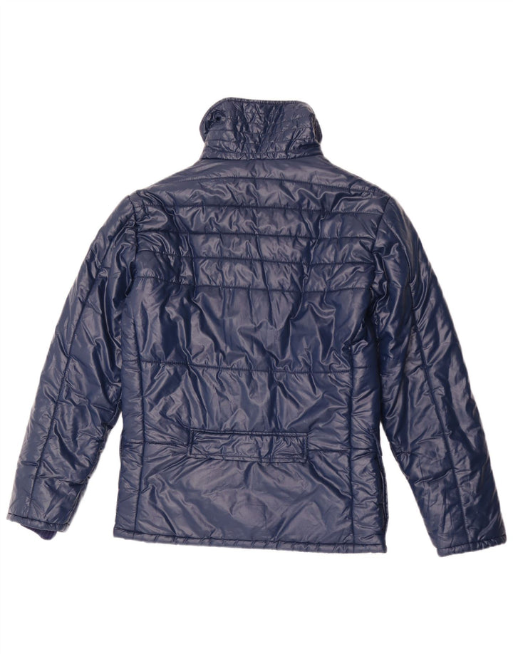 Eliana Wattierte Damenjacke mit Kapuze IT 44 Medium Navy Blue Polyamid