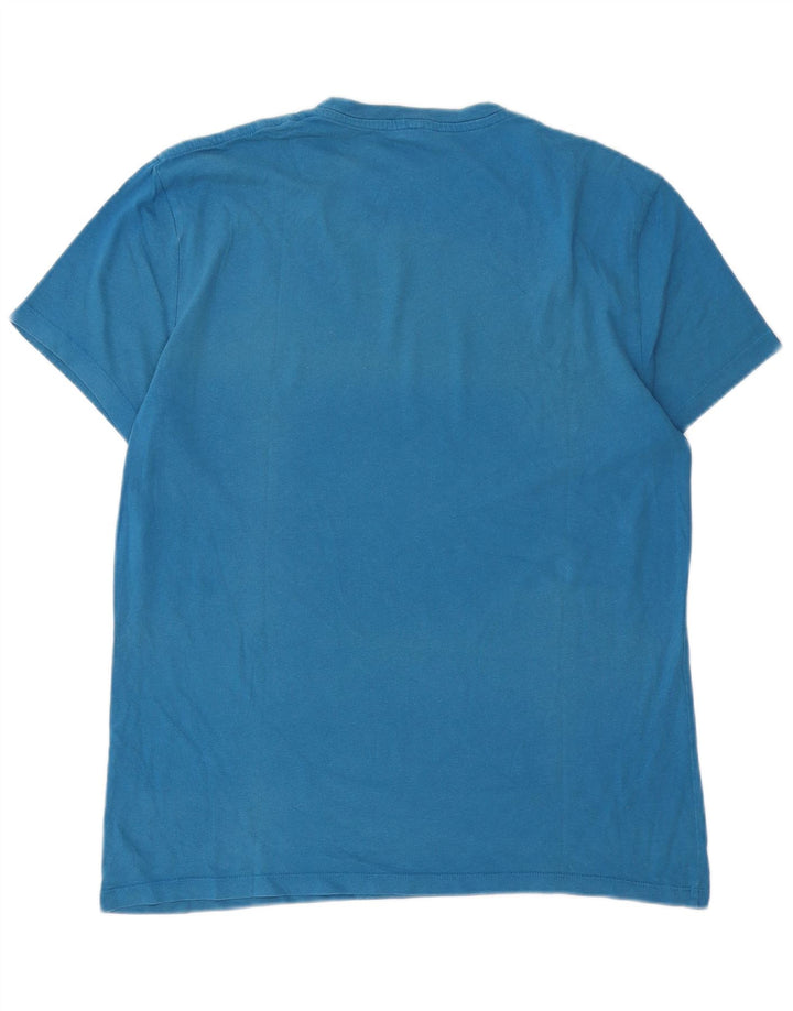 Jack Wills Herren-T-Shirt aus mittelblauer Baumwolle