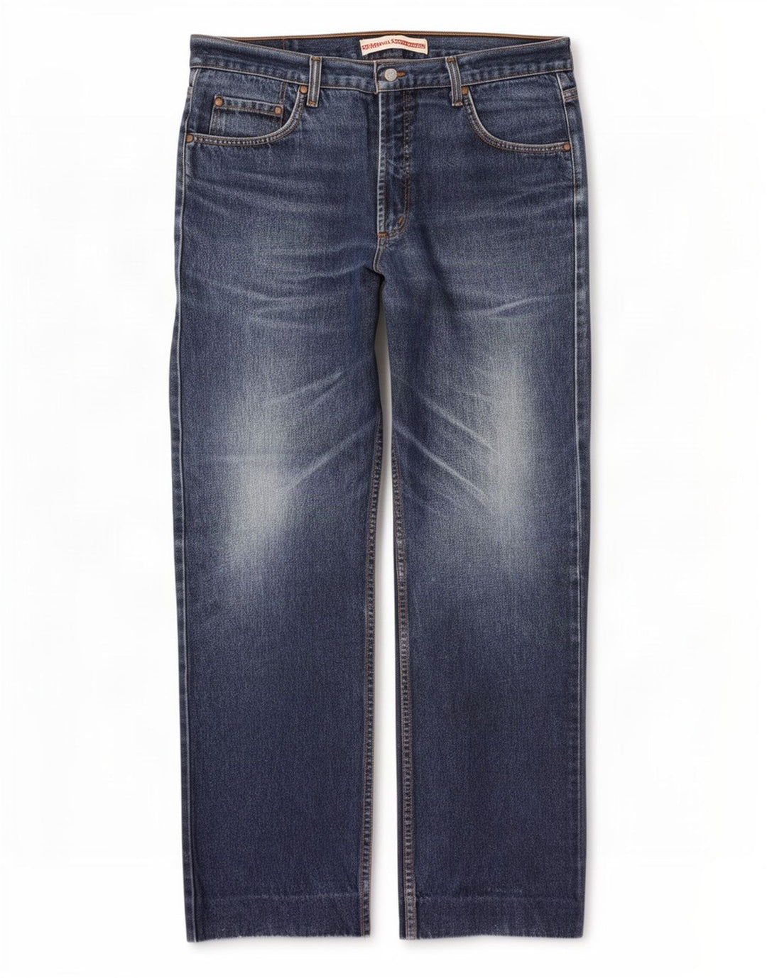 Carrera Herren 700 Straight Jeans W36 L31 Blau