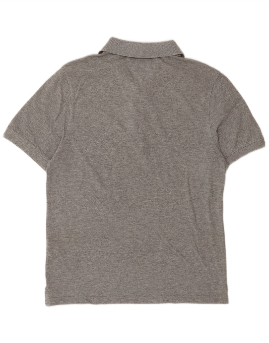 Tommy Hilfiger Herren-Poloshirt aus mittelgrauer Baumwolle
