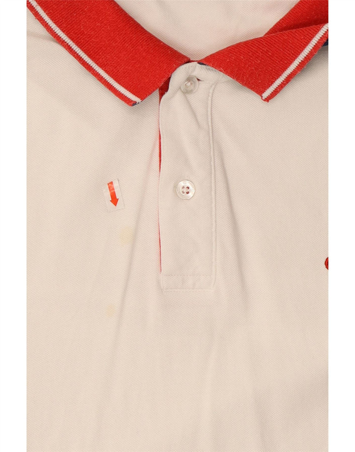 Champion Herren Rugby-Poloshirt XL Weiß