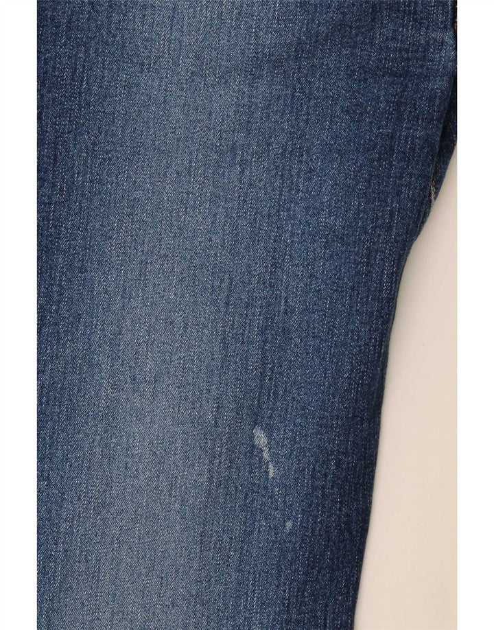 Replay Damen Bootcut Jeans W30 L32 Blaue Baumwolle