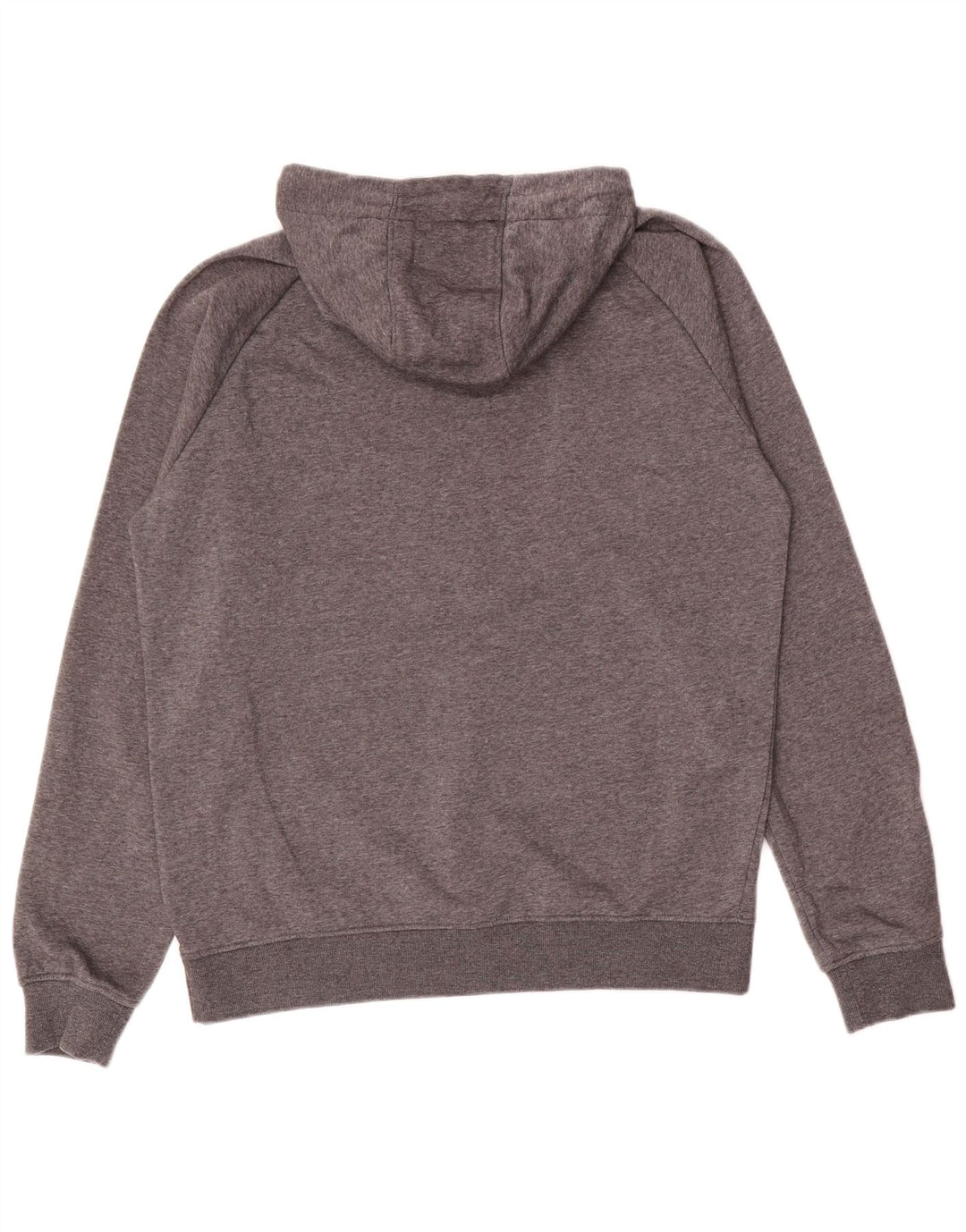 Kappa Herren-Kapuzenpullover mit Grafik, groß, grau, Polyester