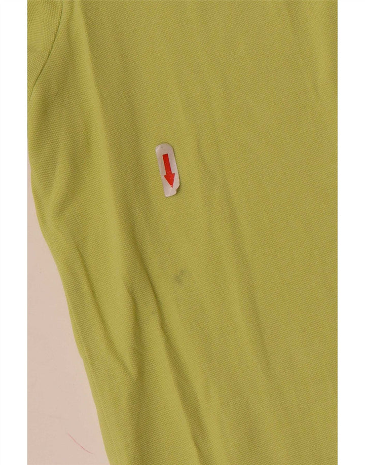 Dack's Herren-Poloshirt XL aus grüner Baumwolle