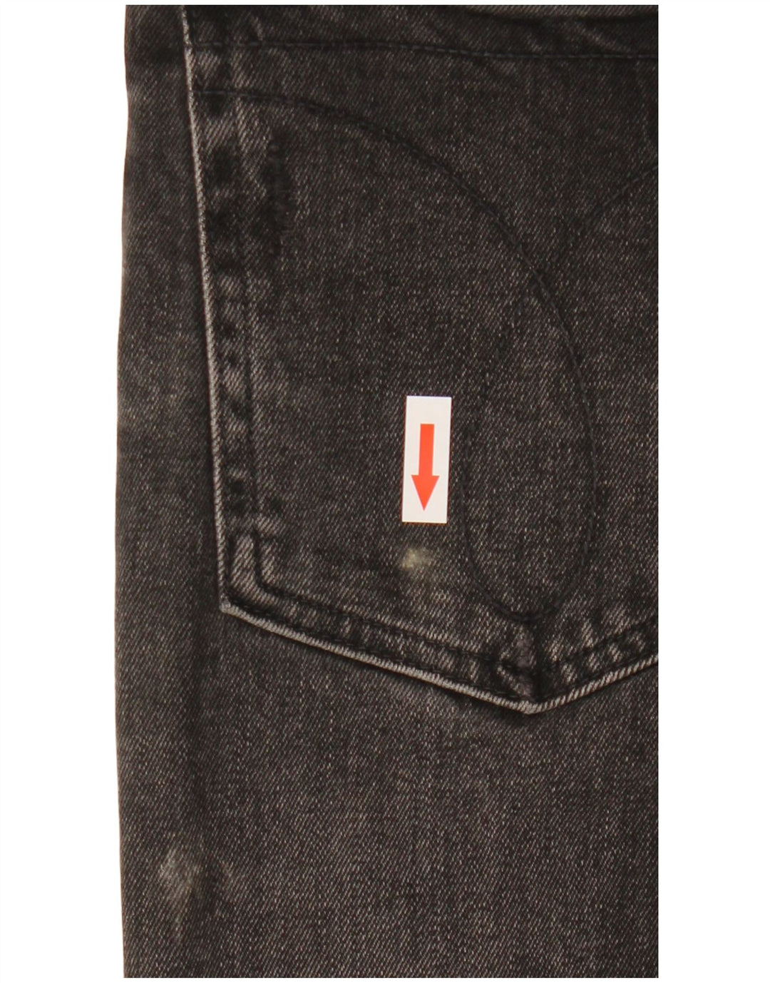 Calvin Klein Herren Slim Jeans W29 L32 Schwarze Baumwolle
