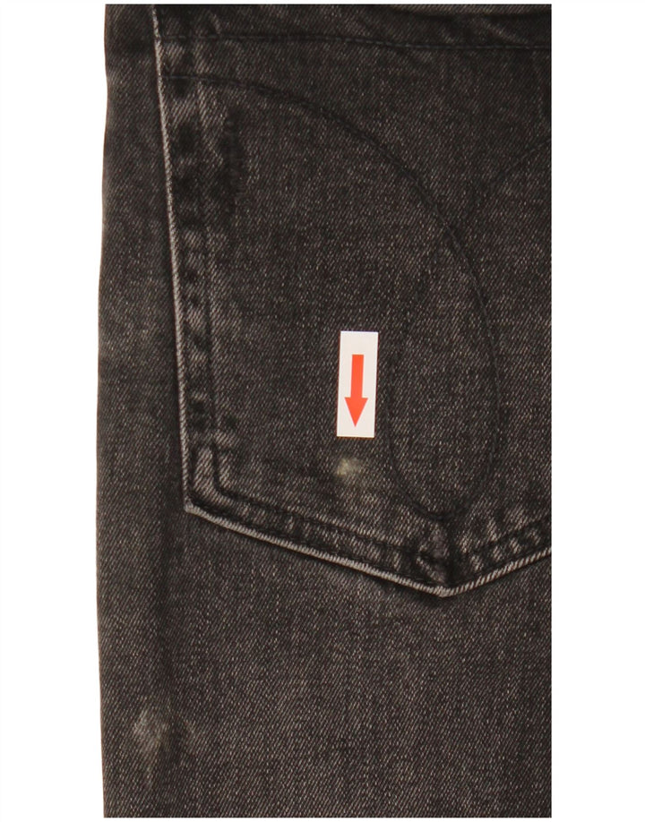 Calvin Klein Herren Slim Jeans W29 L32 Schwarze Baumwolle