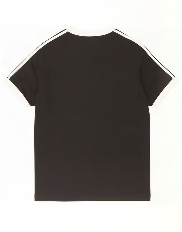 Adidas Herren T-Shirt Top Medium Schwarz Baumwolle