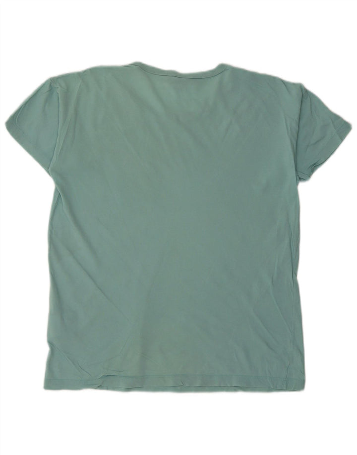 Carhartt Herren T-Shirt Top Small Türkis Baumwolle