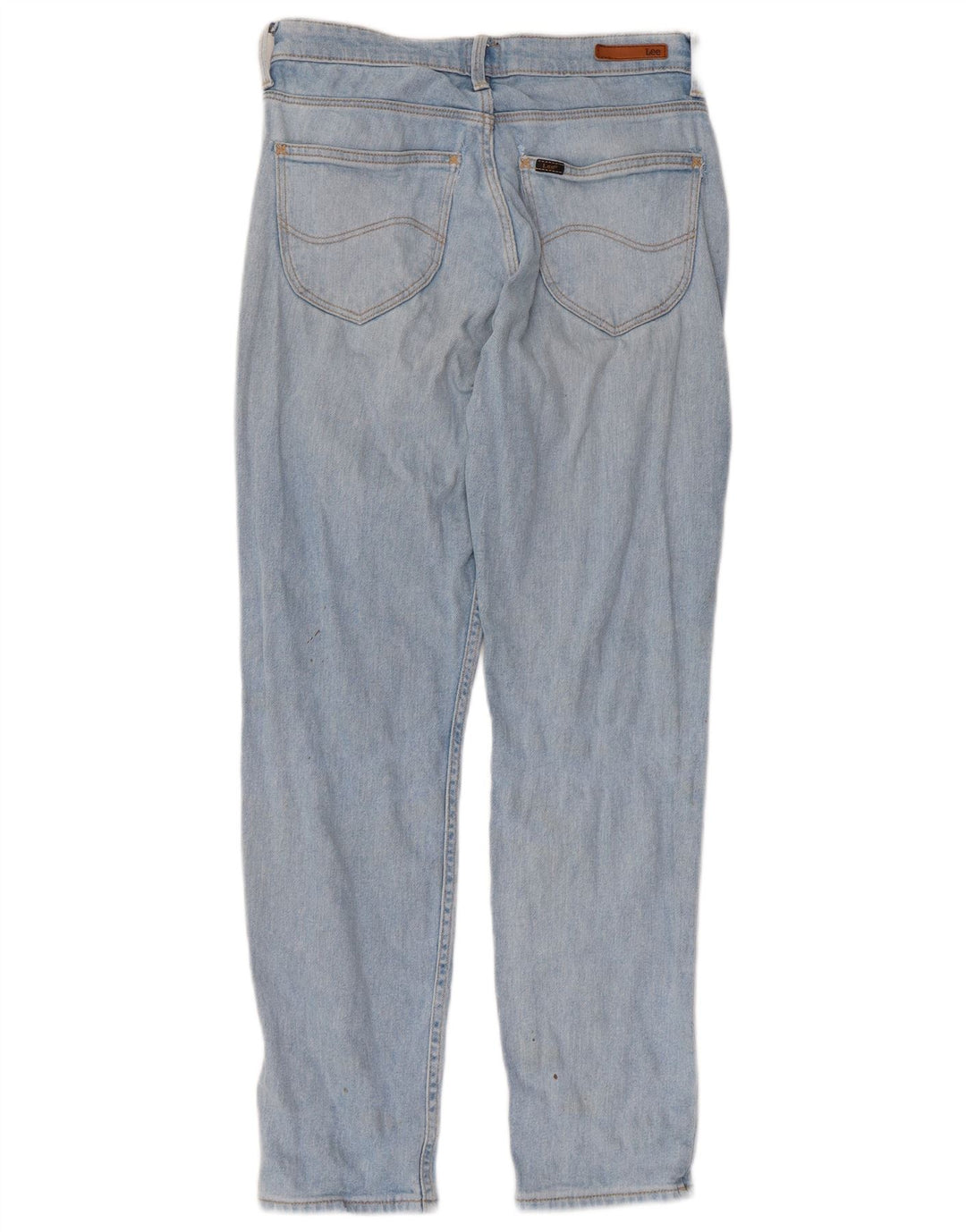 LEE Damen Elly Slim Jeans W26 L28 Blaue Baumwolle