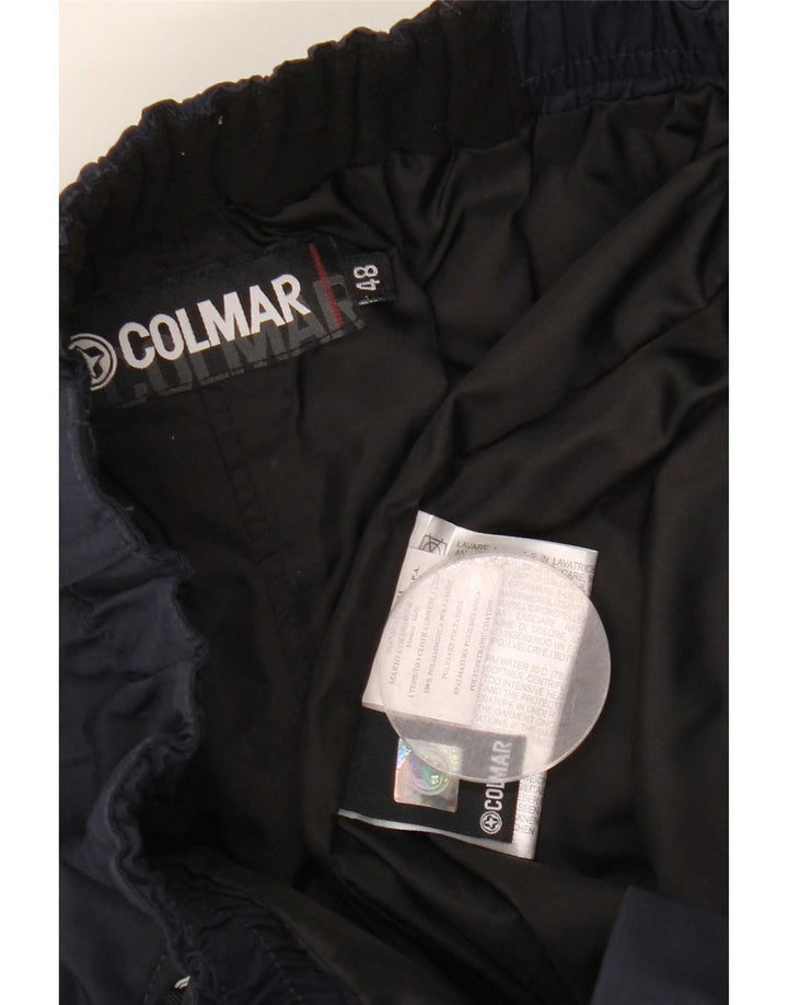 Colmar Herren-Windbreaker-Hose IT 48 Mittel W30 L32 Marineblau Polyamid