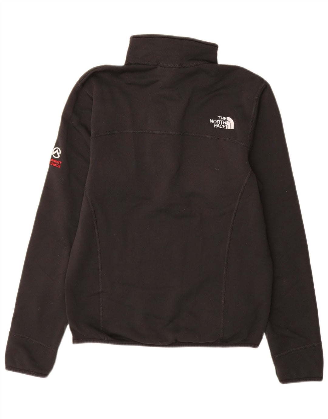 The North Face Herren-Sweatshirt mit Reißverschluss am Hals, Größe S, Schwarz, Polyester