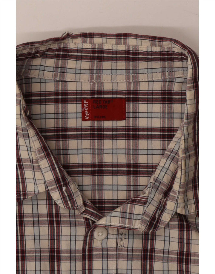 Levi's Herrenhemd, groß, mehrfarbig, kariert, Baumwolle