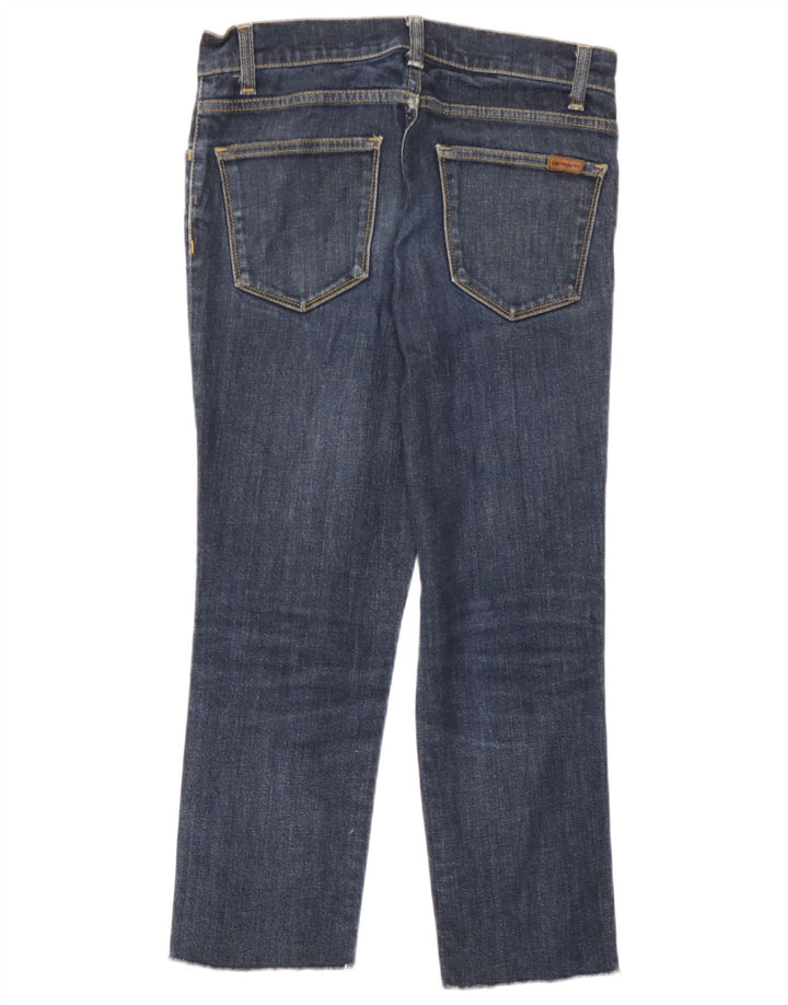 Carhartt Damen-Crop-Jeans W30 L22 Marineblaue Baumwolle
