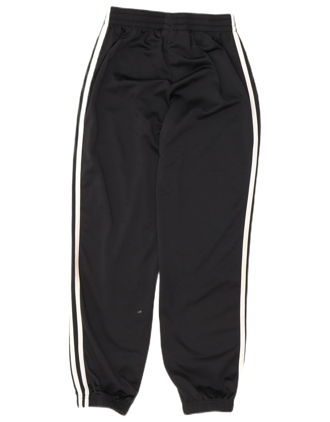 ADIDAS Boys Tracksuit Trousers Joggers 11-12 Years Black Polyester