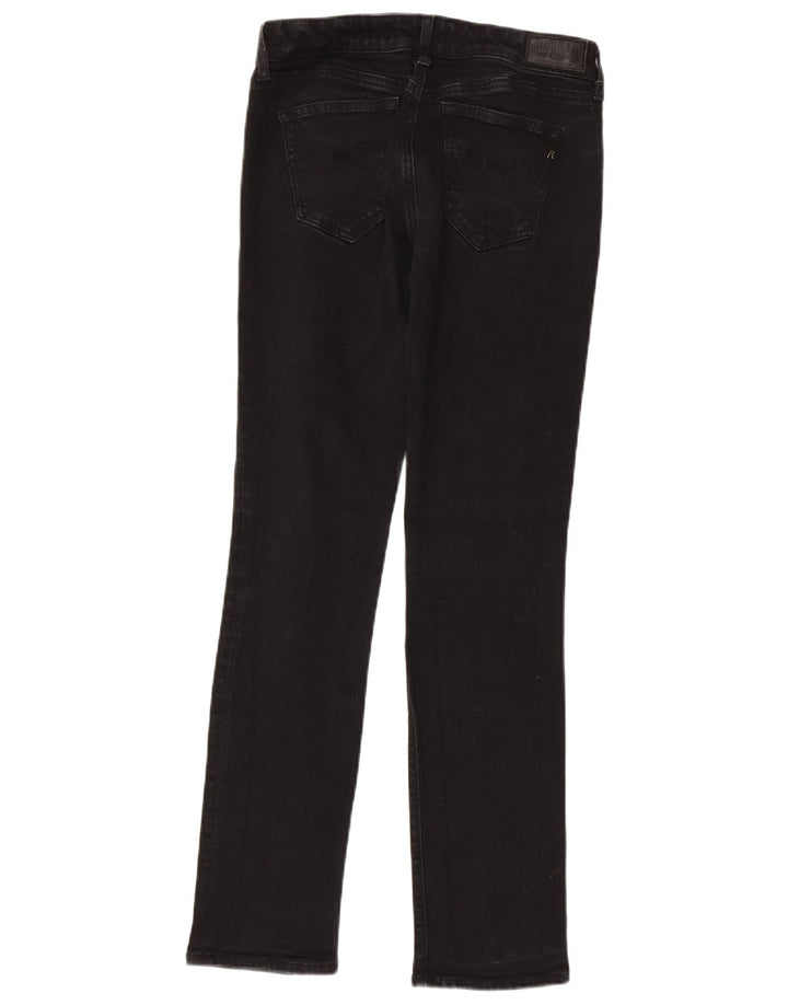 REPLAY Damen Vicky Slim Jeans W29 L32 Schwarze Baumwolle