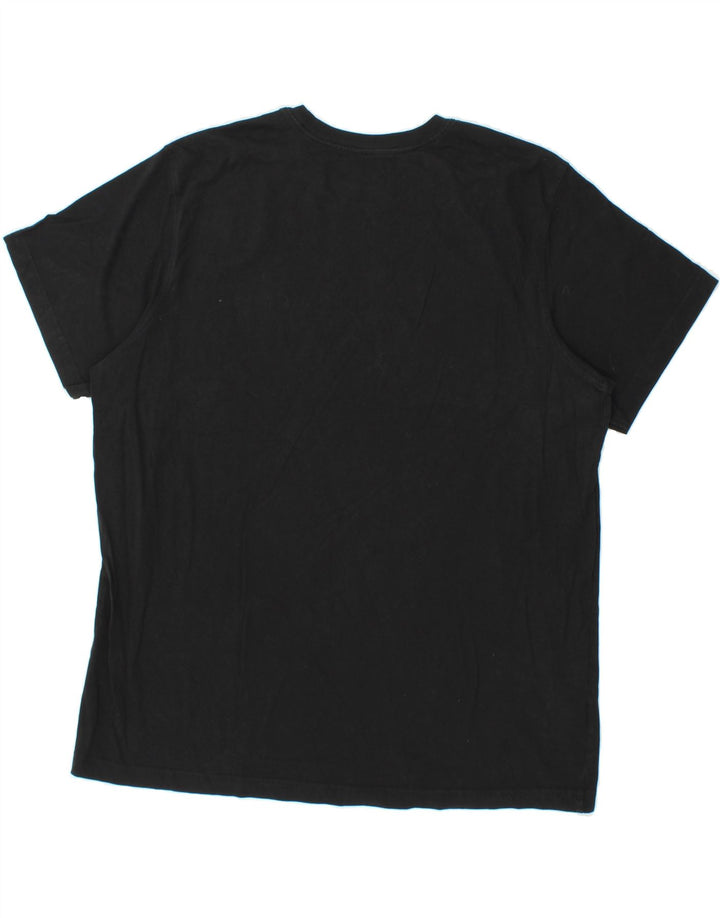 L.L.BEAN Mens T-Shirt Top 2XL Black Cotton Vintage L.L.Bean and Second-Hand L.L.Bean from Messina Hembry 