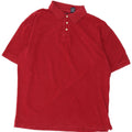 DOCKERS Herren-Poloshirt, groß, Burgunderrot, Baumwolle