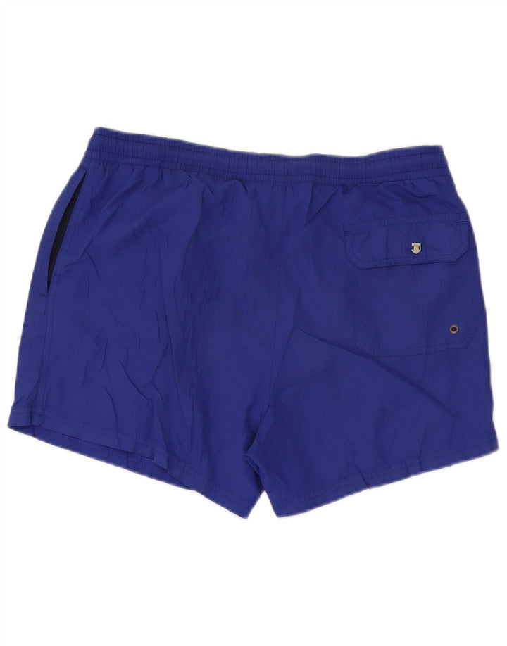 Massimo Dutti Herren-Badeshorts aus mittelblauem Polyester