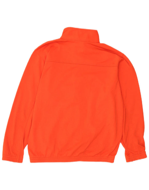 Champion Jungen-Trainingsanzug-Top-Jacke, 11–12 Jahre, orangefarbenes Polyester