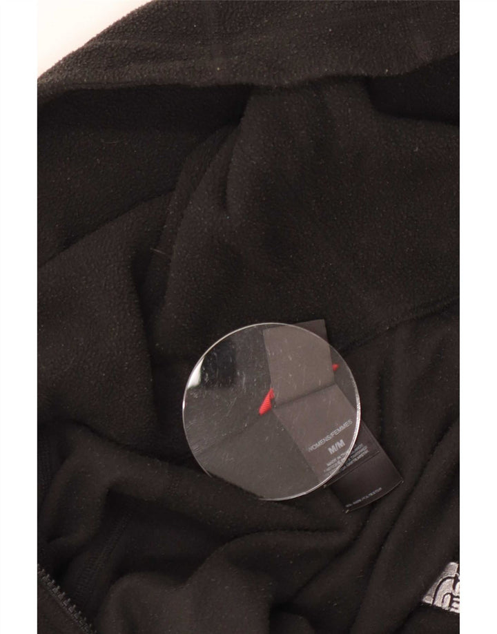 The North Face Damen-Fleecejacke mit Kapuze, UK 12, mittelschwarz, Polyester