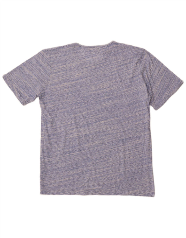 CARRERA Herren T-Shirt Top XL Blau meliert Baumwolle