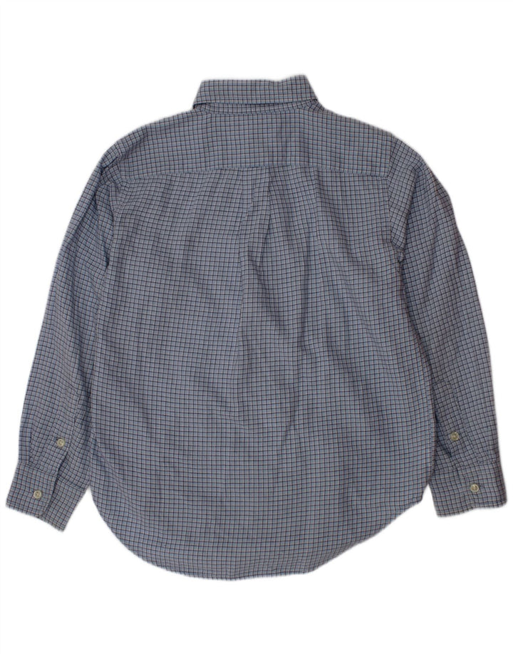 Ralph Lauren Jungenhemd, 5–6 Jahre, blaues Gingham-Baumwolle