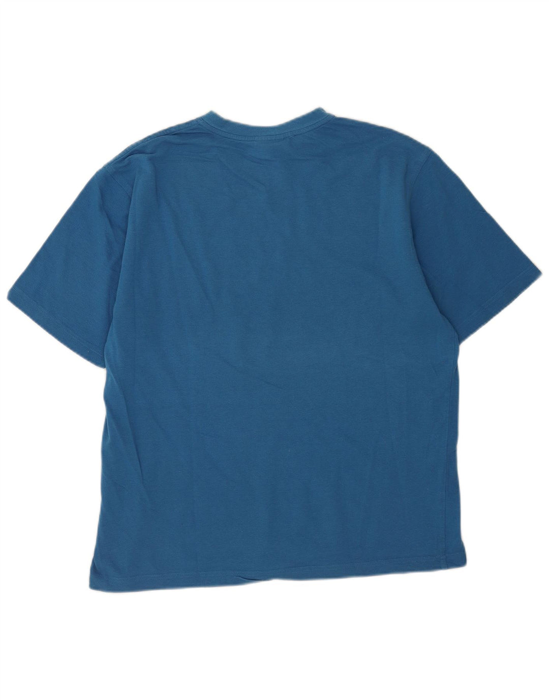 Lacoste Herren T-Shirt Top Größe 5 Große blaue Baumwolle