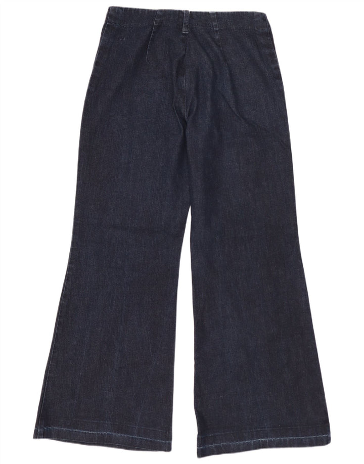 Max & Co. Damen Jeans mit weitem Bein W28 L28 Marineblau