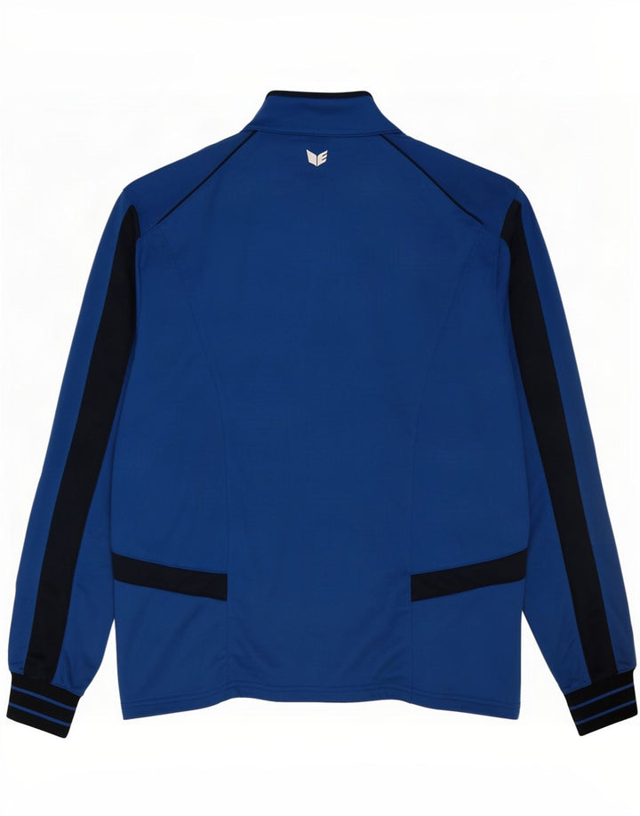 Erima Herren-Trainingsanzugoberteil, UK-Größe 46/48, 2XL, Blau, Farbblock