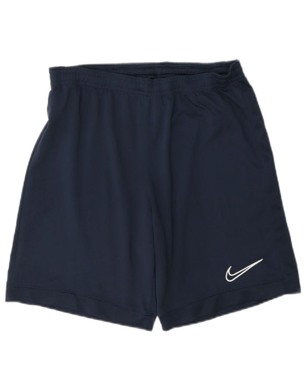 Nike Herren Dri Fit Sportshorts, Größe S, Marineblau, Polyester