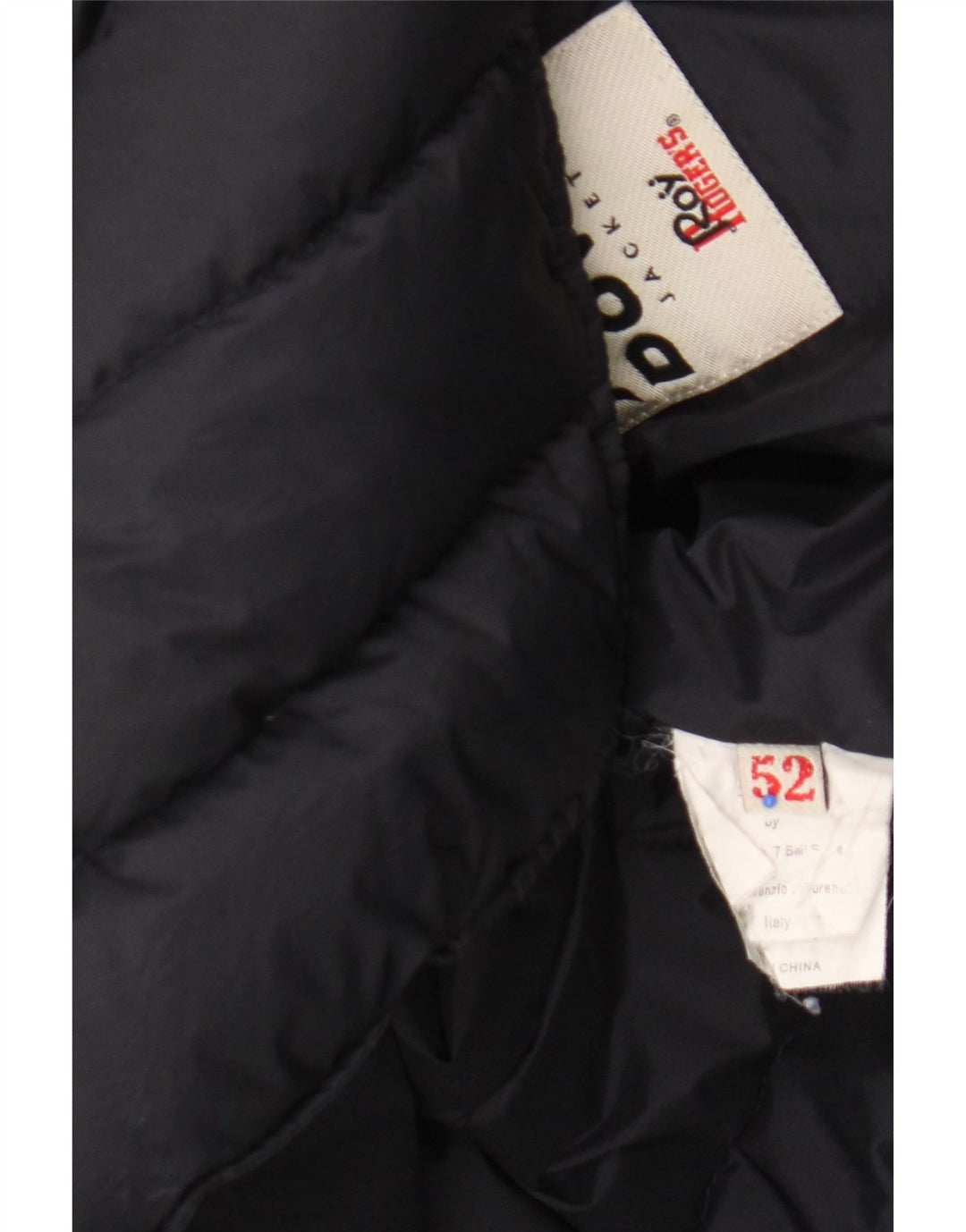 Roy Rogers Herren Wattierte Jacke IT 52 XL Marineblaues Nylon