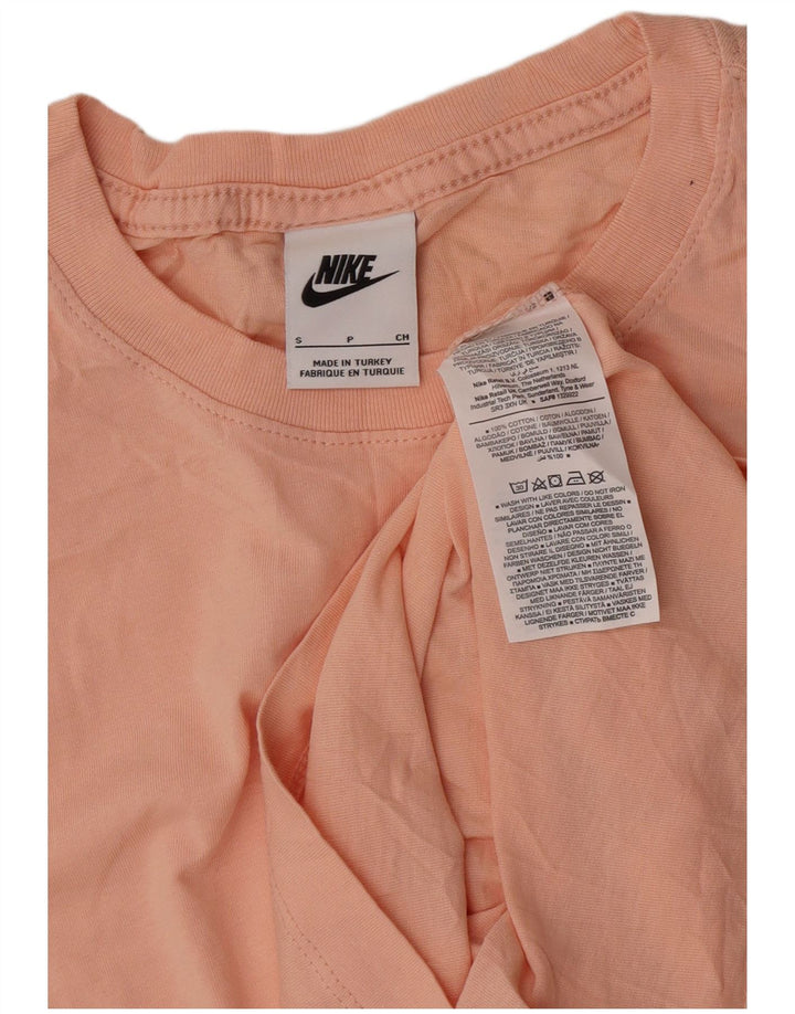 Nike Herren T-Shirt Top Small Rosa Baumwolle
