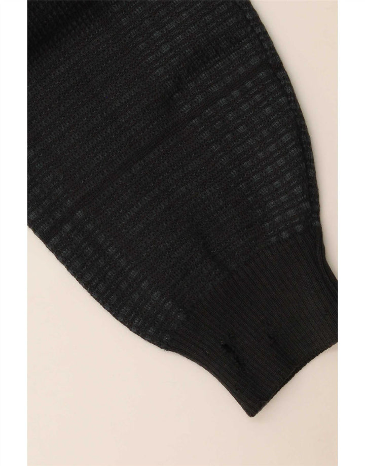 Marks & Spencer Herren-Pullover mit V-Ausschnitt, groß, marineblau, kariert, Acryl