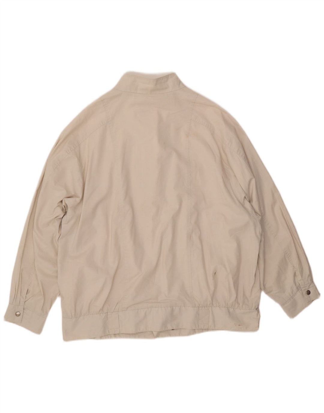 NINO Damen Übergroße Bomberjacke UK 20 2XL Beige Baumwolle