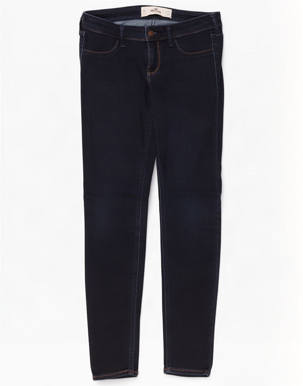Hollister Damen Skinny Jeans US 5 Small W27 L29 Marineblaue Baumwolle