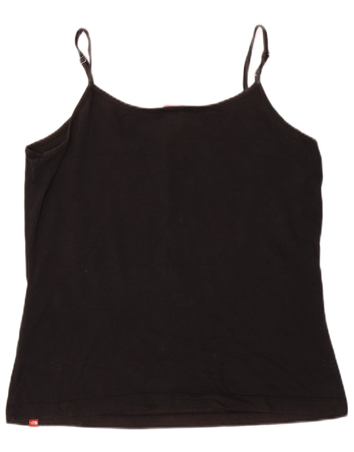 THE NORTH FACE Damen Cami Top UK 14 Large Schwarz Baumwolle