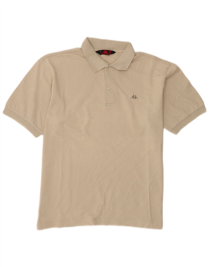 Kappa Herren Poloshirt Mittelbeige Baumwolle