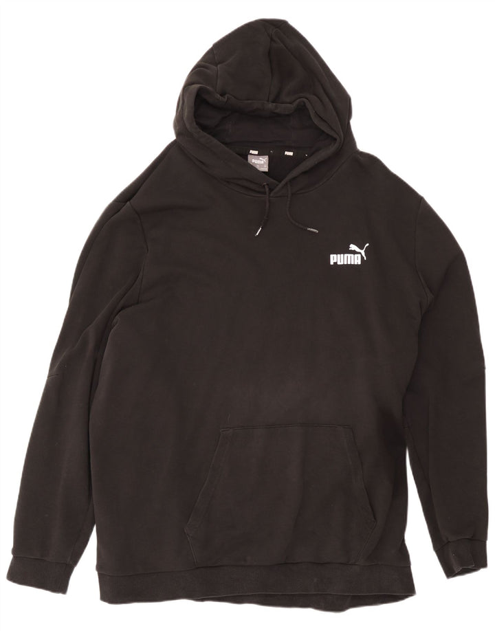 Puma Herren Kapuzenpullover 4XL Schwarz Baumwolle