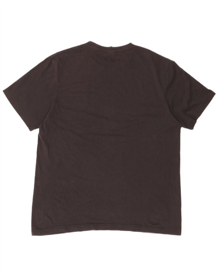 Rip Curl Herren Grafik T-Shirt Top XL Schwarz Baumwolle