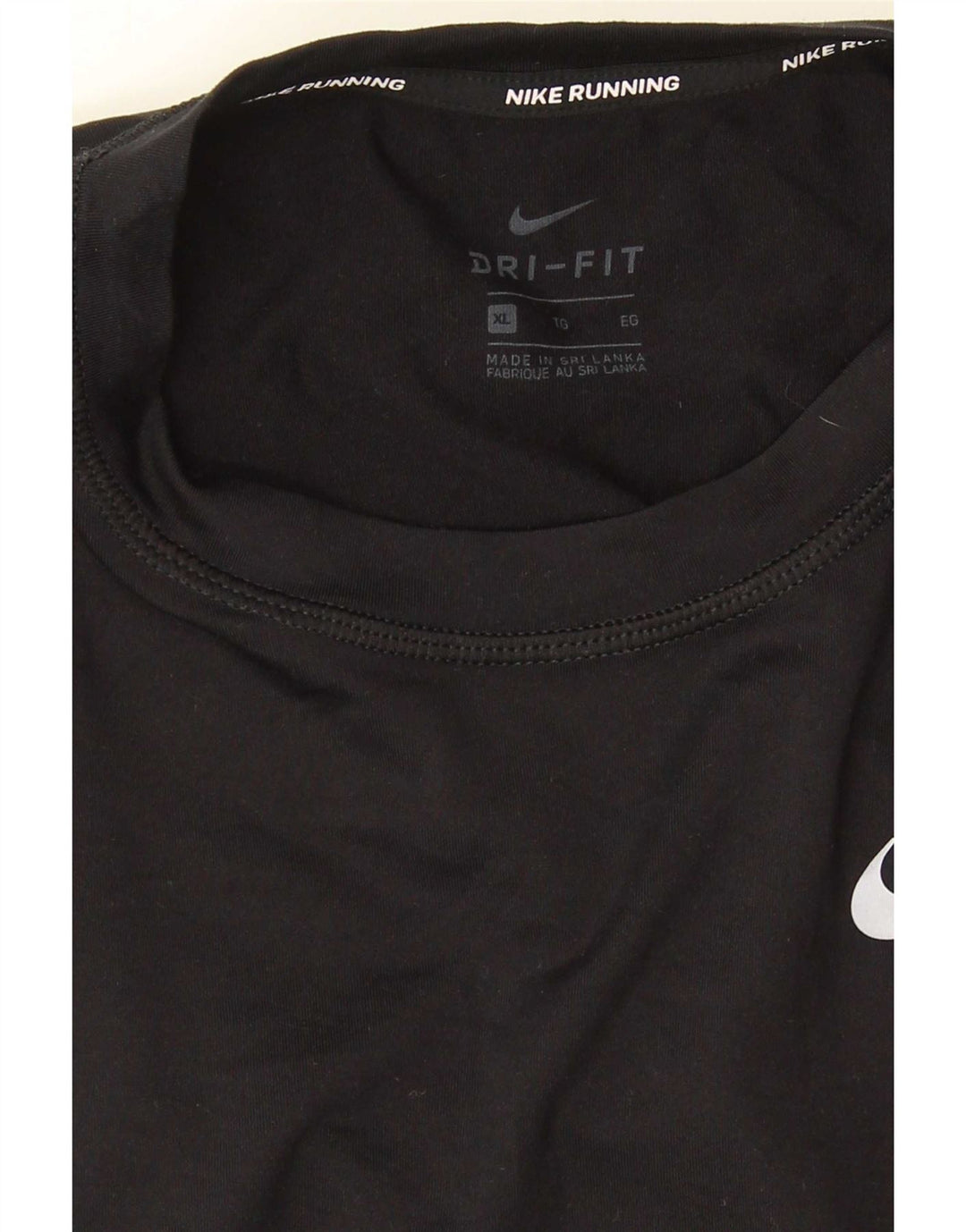 Nike Herren Dri Fit Top Langarm XL Schwarz