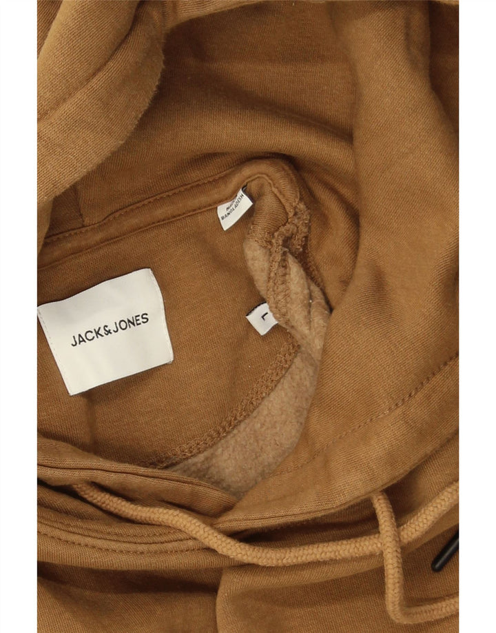 Jack & Jones Herren-Kapuzenpullover, groß, beige, Baumwolle