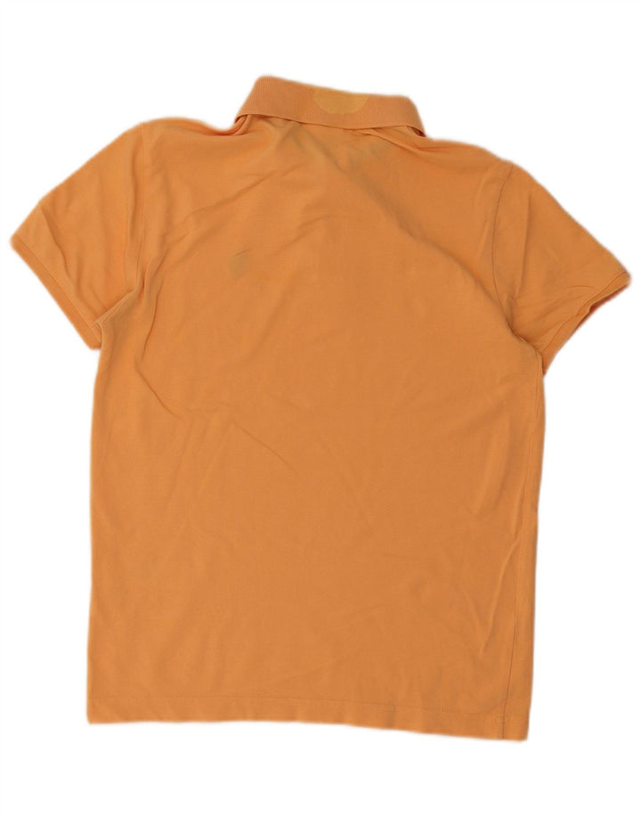 US Polo Assn Herren-Poloshirt, Größe S, Orange, Baumwolle