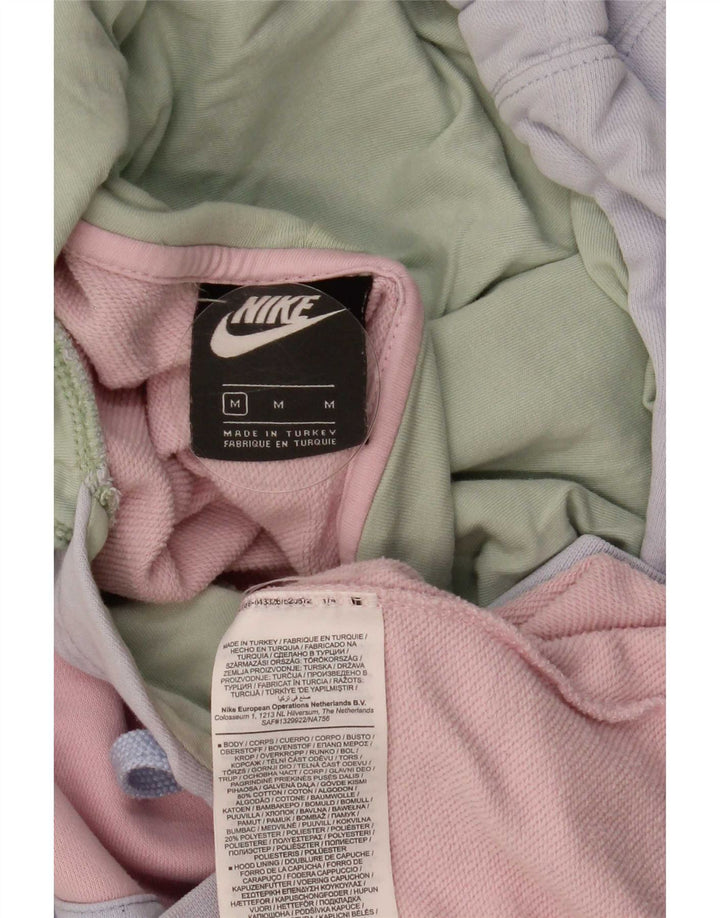 Nike Damen-Pullover mit übergroßem Kapuzenpullover, Gr. 14, mittelgroß, mehrfarbig, Farbblock