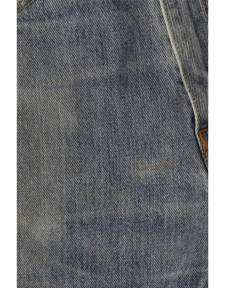 Levi's Herren 505 Straight Jeans W33 L30 Blaue Baumwolle