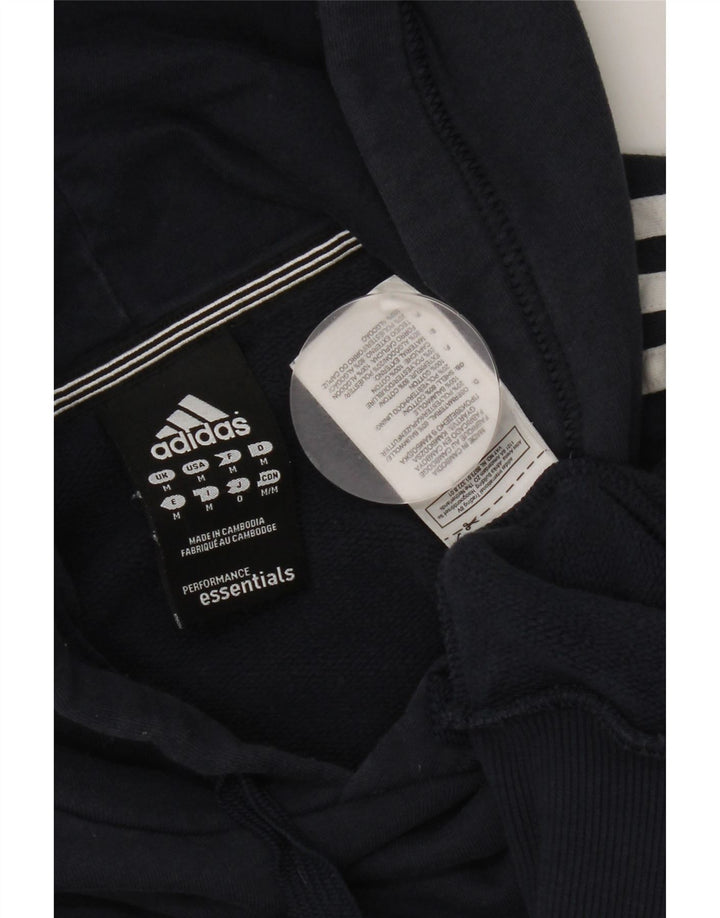 ADIDAS Herren Kapuzenpullover aus Baumwolle in mittlerem Marineblau