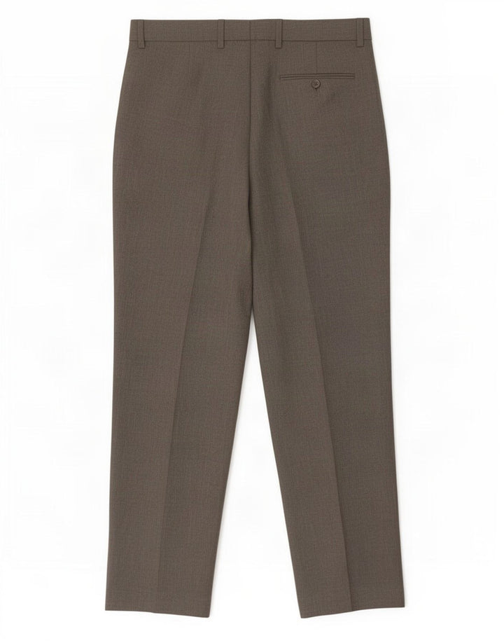 Marks & Spencer Herren-Anzughose in normaler Passform, W34, L33, grau, Polyester