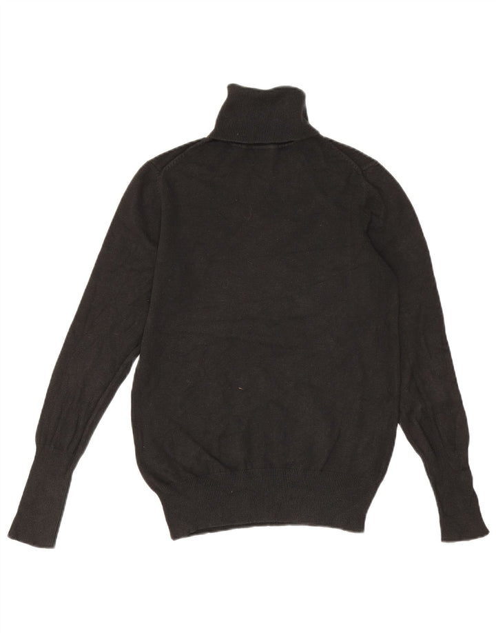 Rollkragenpullover für Damen von Zara, Gr. 14, Schwarz