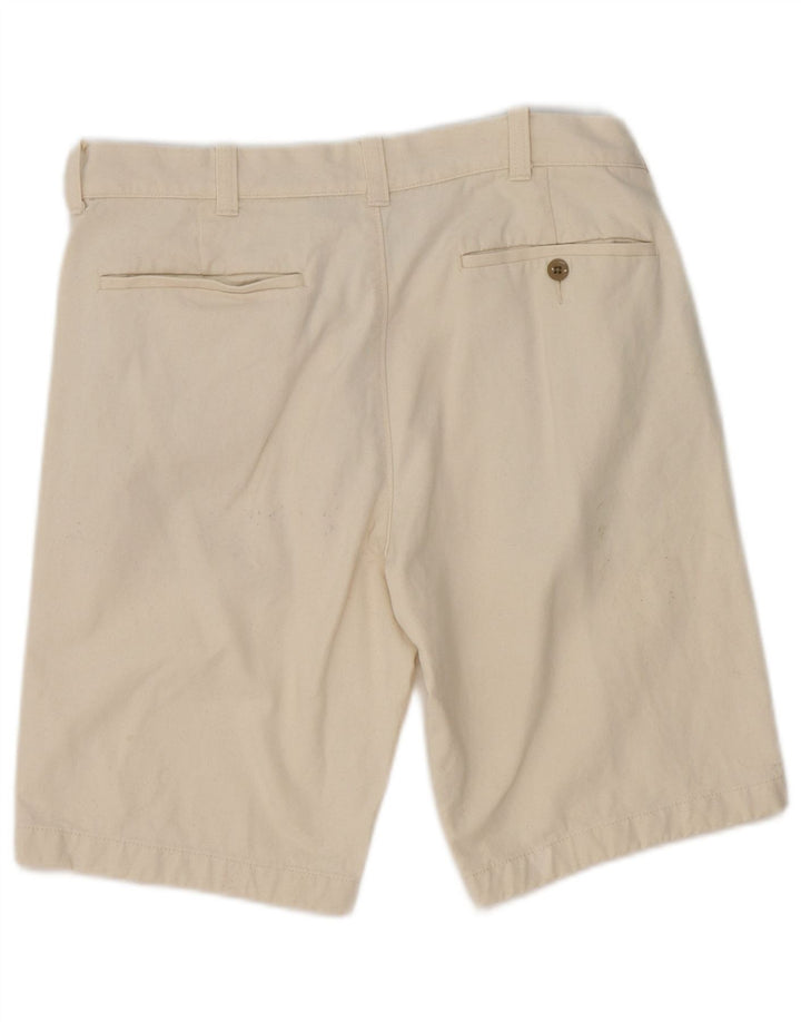 J. Crew Herren Stanton Chino Shorts W31 Mittelweiße Baumwolle