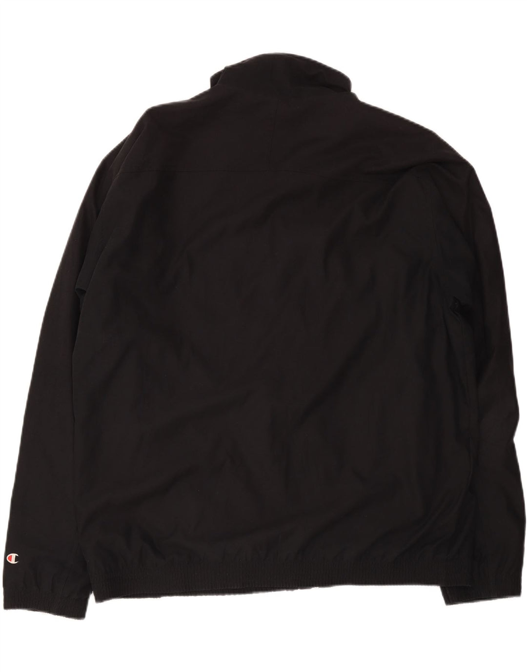 Champion Herren-Trainingsanzug-Top-Jacke, 3XL, schwarzes Polyester