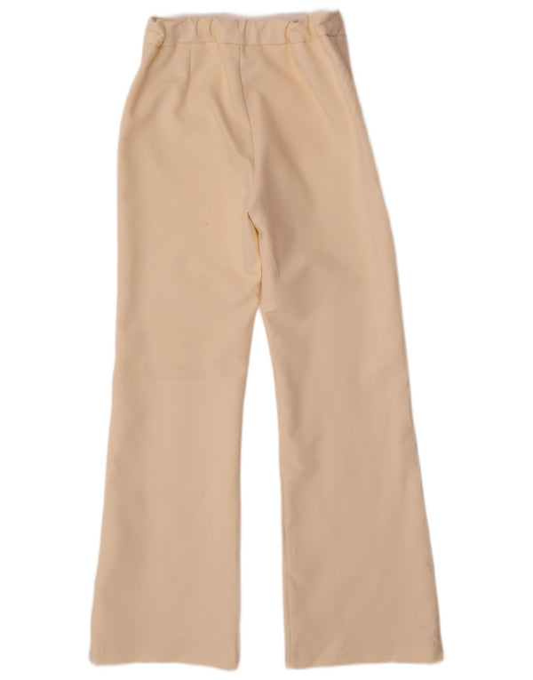 ZARA Mädchen-Freizeithose mit hoher Taille, 13–14 Jahre, W26, L28, gebrochenes Weiß